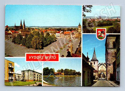 Pohlednice Vysoké Mýto barevná (M15013)