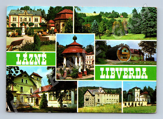 Pohlednice Lázně Libverda, 70. léta (M15019)