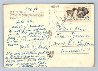Pohlednice Lázně Libverda, 70. léta (M15019)