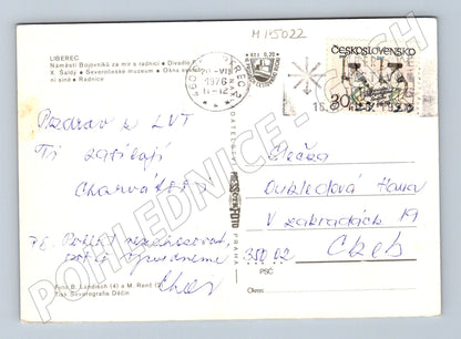 Pohlednice Liberec více záběrů (Pohlednice M15022)