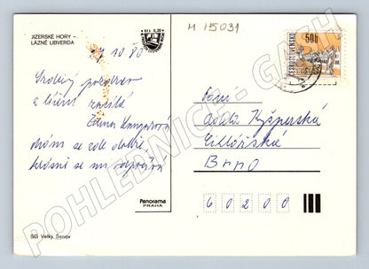 Pohlednice Lázně Libverda Jizerské hory (M15031)