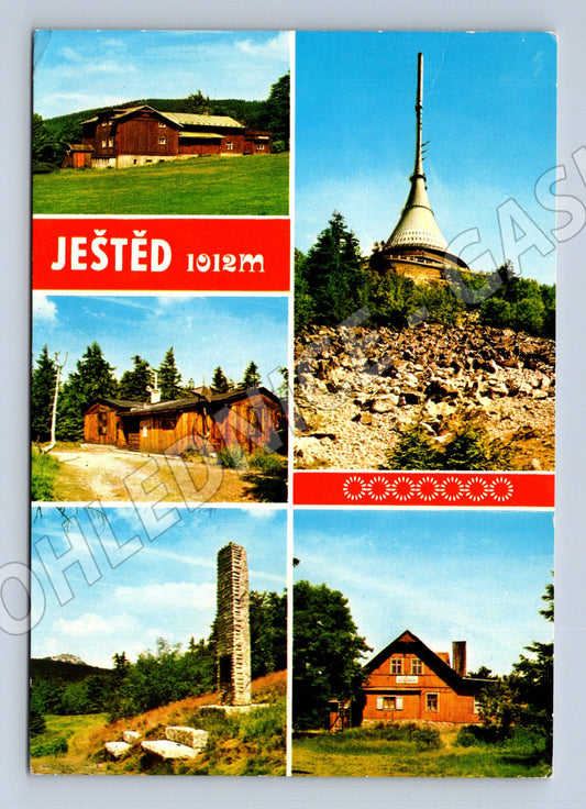 Pohlednice Ještěd 1012 m (M15036)