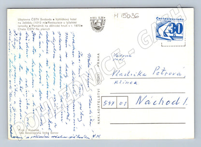 Pohlednice Ještěd 1012 m (M15036)