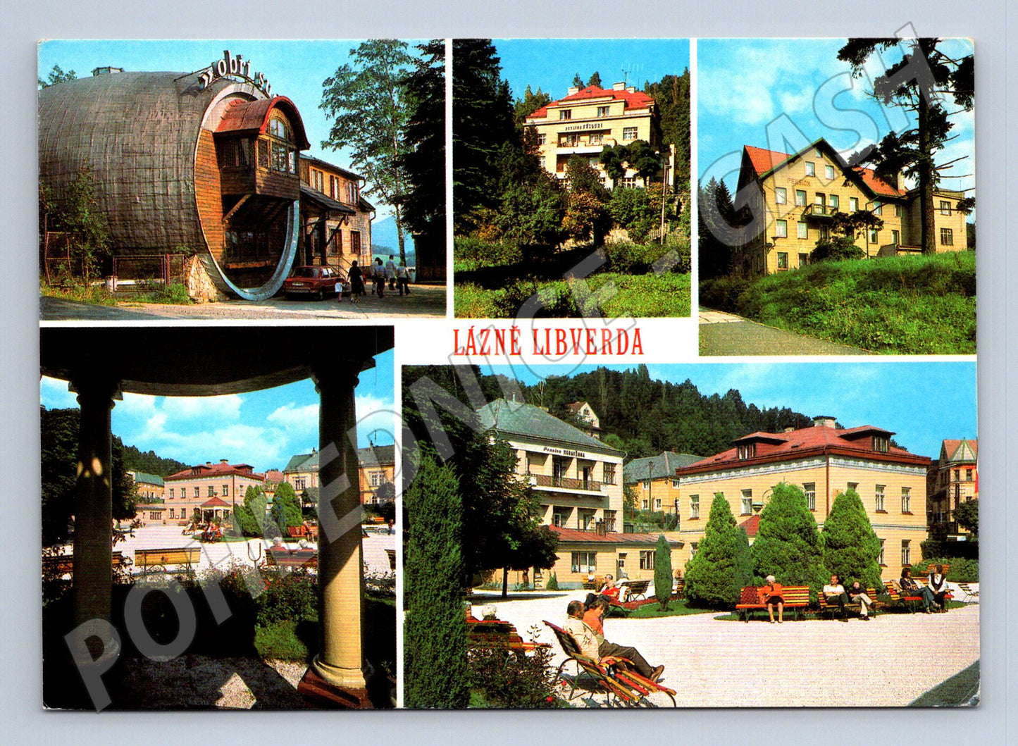 Pohlednice Lázně Libverda – Jizerské hory 70. léta (M15058)