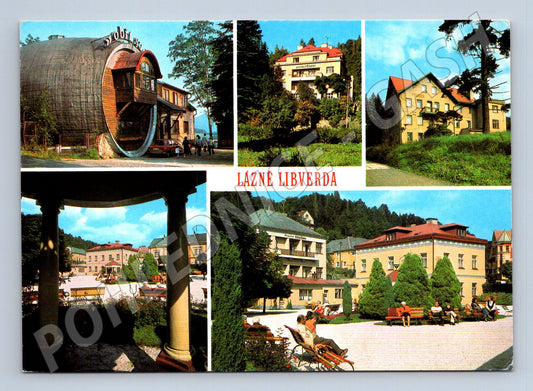 Pohlednice Lázně Libverda – Jizerské hory 70. léta (M15058)