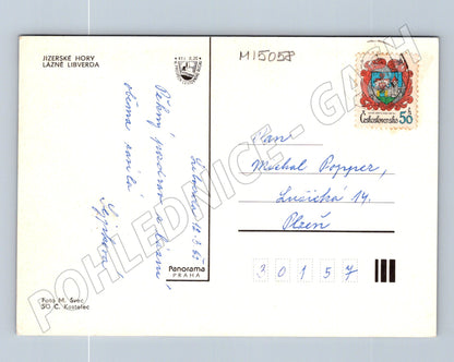 Pohlednice Lázně Libverda – Jizerské hory 70. léta (M15058)