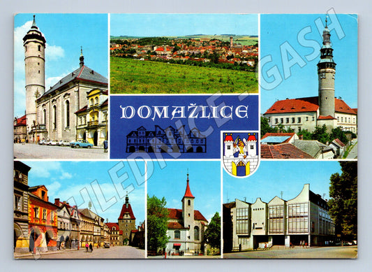 Pohlednice Domažlice – odeslaná 1972 (M15064)