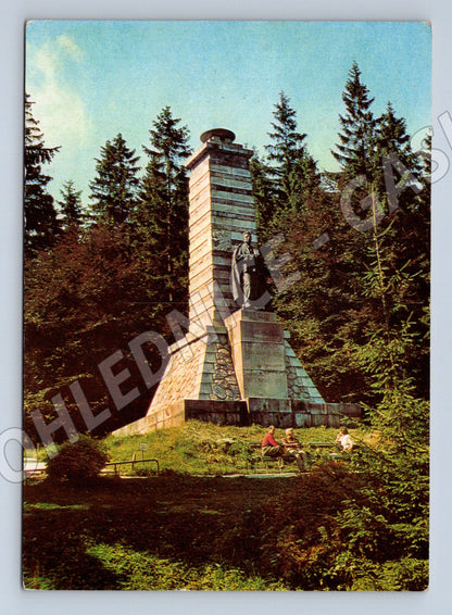 Pohlednice Památník J. Š. Baara, Klenčí pod Čerchovem (M15065)