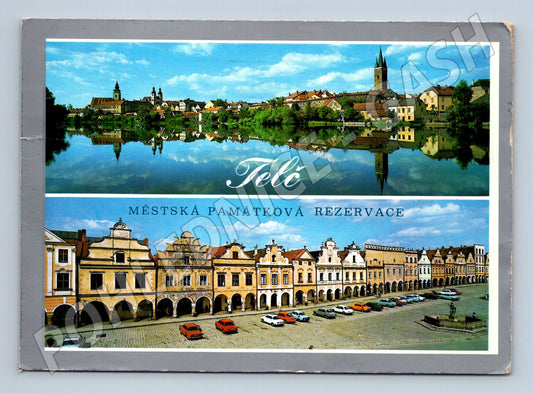 Pohlednice Telč – městská památková rezervace 1982 (M15076)