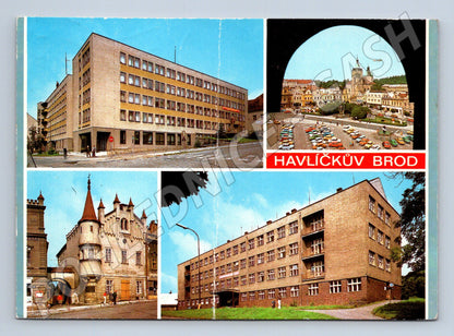 Pohlednice Havlíčkův Brod – více záběrů 1982 (M15086)