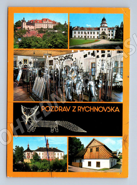 Pohlednice Pozdrav z Rychnovska – vícevýjevová (M15090)