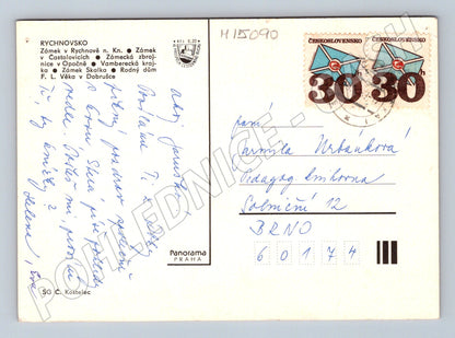 Pohlednice Pozdrav z Rychnovska – vícevýjevová (M15090)