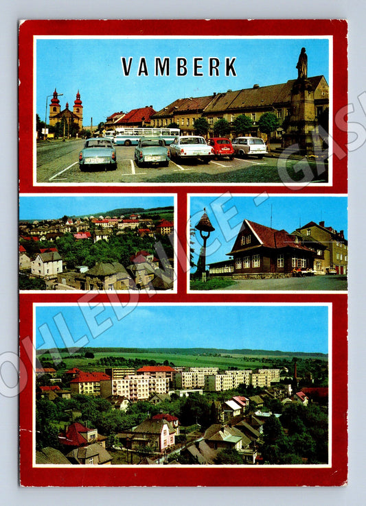 Pohlednice Vamberk – odeslaná 1977 (M15098)