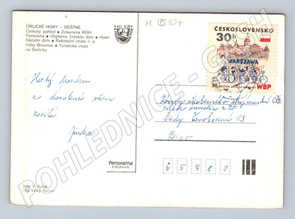Pohlednice Deštné v Orlických horách – historická (M15104)