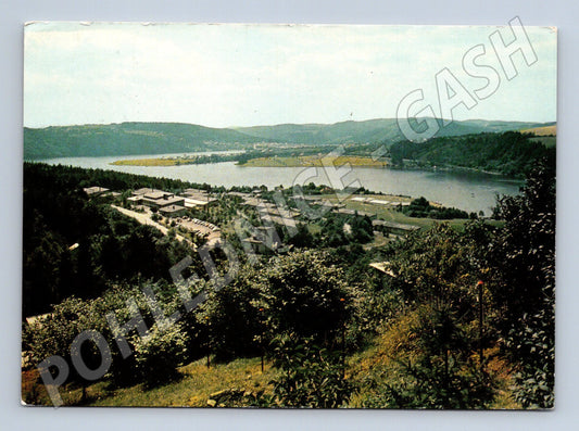 Pohlednice Slapy – jezero a Rabyně (M15106)