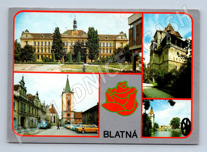 Pohlednice Blatná – historické památky (M15114)