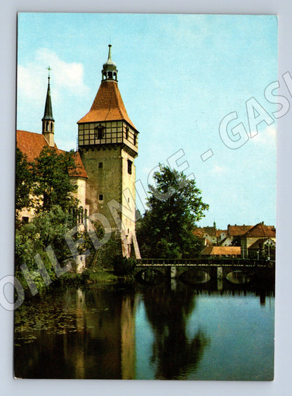 Pohlednice Blatná – zámek, frankovaná 1972 (M15116)