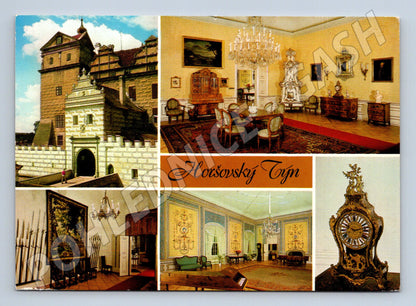Pohlednice Horšovský Týn – zámek, interiéry (M15125)