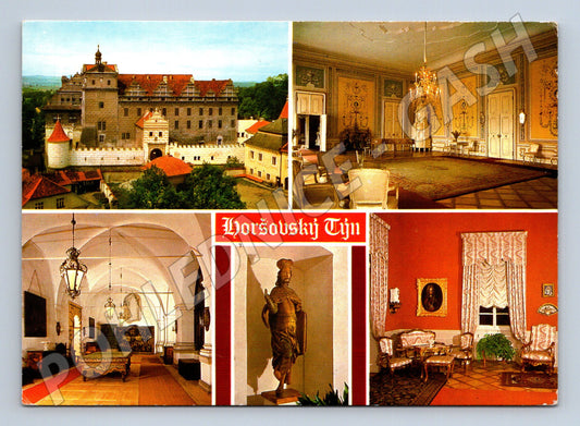 Pohlednice Horšovský Týn – zámek, odeslaná 1977 (M15128)