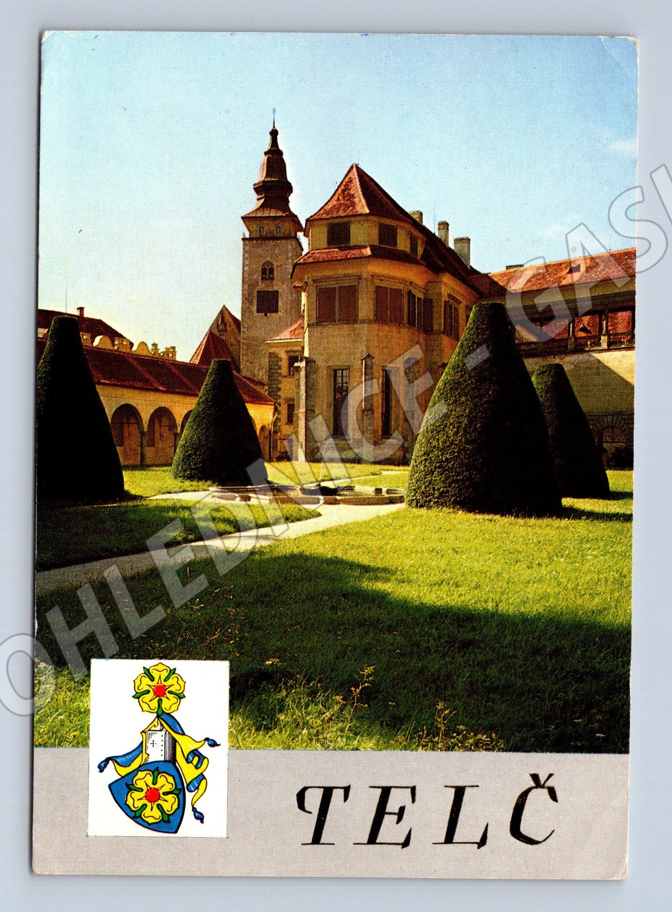 Pohlednice Telč – státní zámek, barevná (M15133)