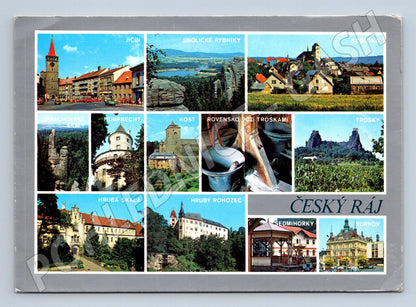 Pohlednice Český ráj – koláž památek (M15143)