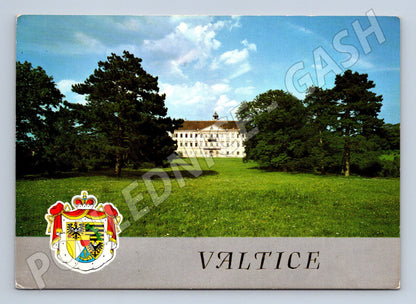 Pohlednice Zámek Valtice – barevná, odeslaná (M15146)