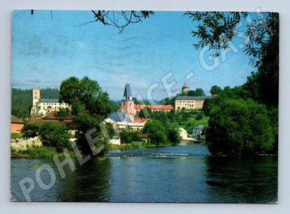 Pohlednice Rožmberk nad Vltavou – hrad 1987 (M15149)