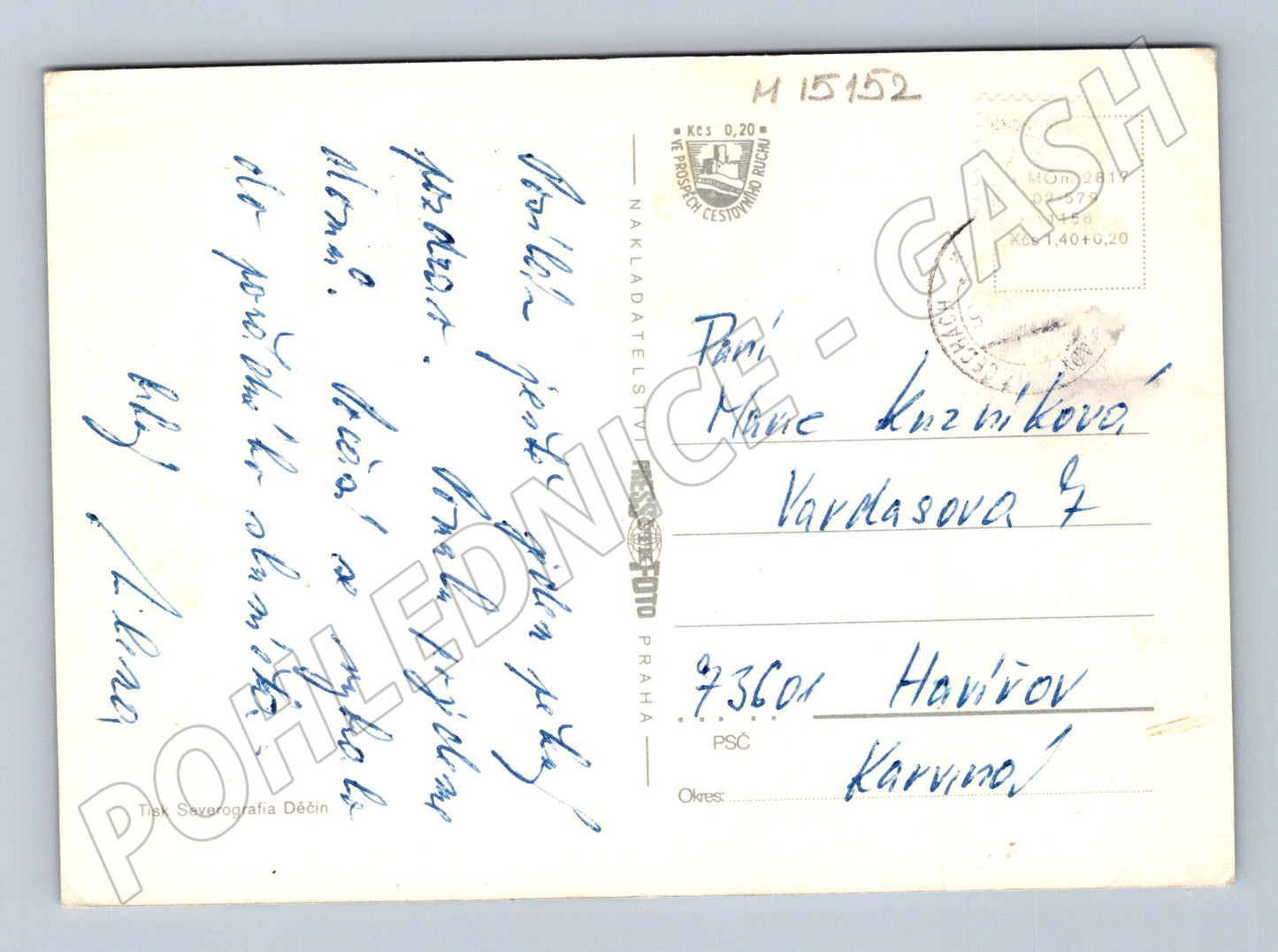 Pohlednice Zámky jižních Čech – Hluboká, Červená Lhota, Orlík (M15152)