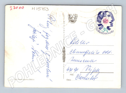 Pohlednice Zámky jižních Čech – Blatná, Hluboká, Orlík 1991 (M15153)
