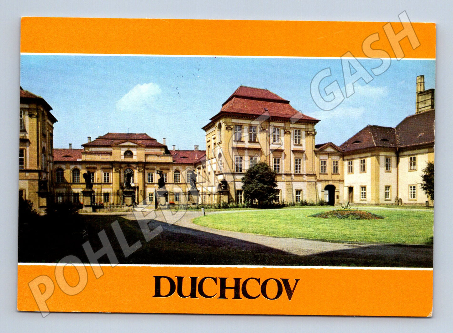 Pohlednice Duchcov – státní zámek (M15160)