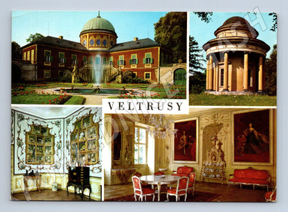 Pohlednice Veltrusy – zámek a interiéry (M15172)