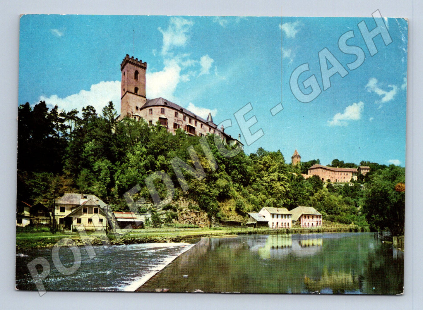 Pohlednice Rožmberk nad Vltavou – hrad 1974 (M15174)