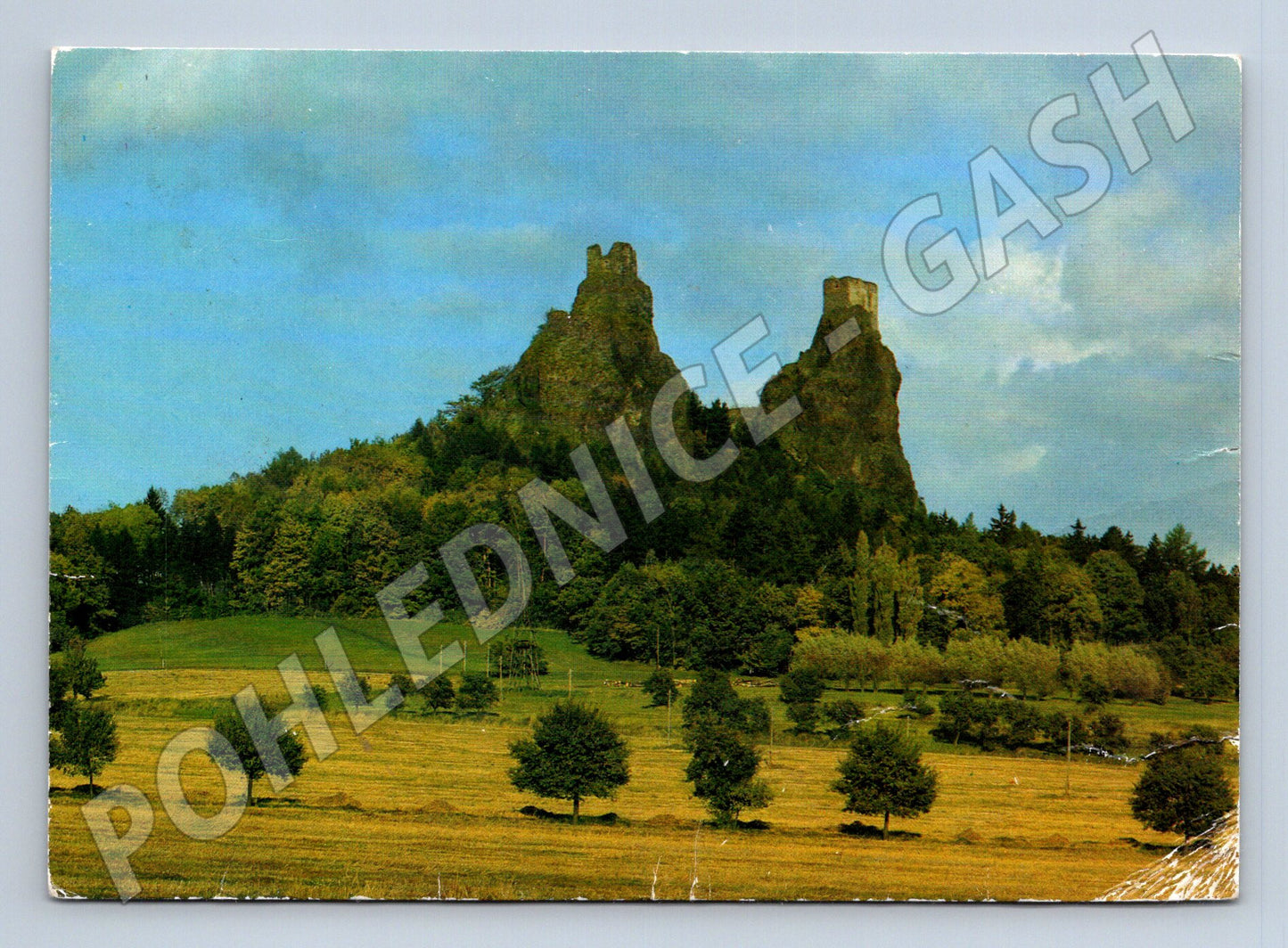 Pohlednice Hrad Trosky – Český ráj 1970 (M15176)