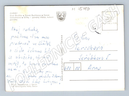 Pohlednice Chřiby – Buchlov a Buchlovice (M15180)