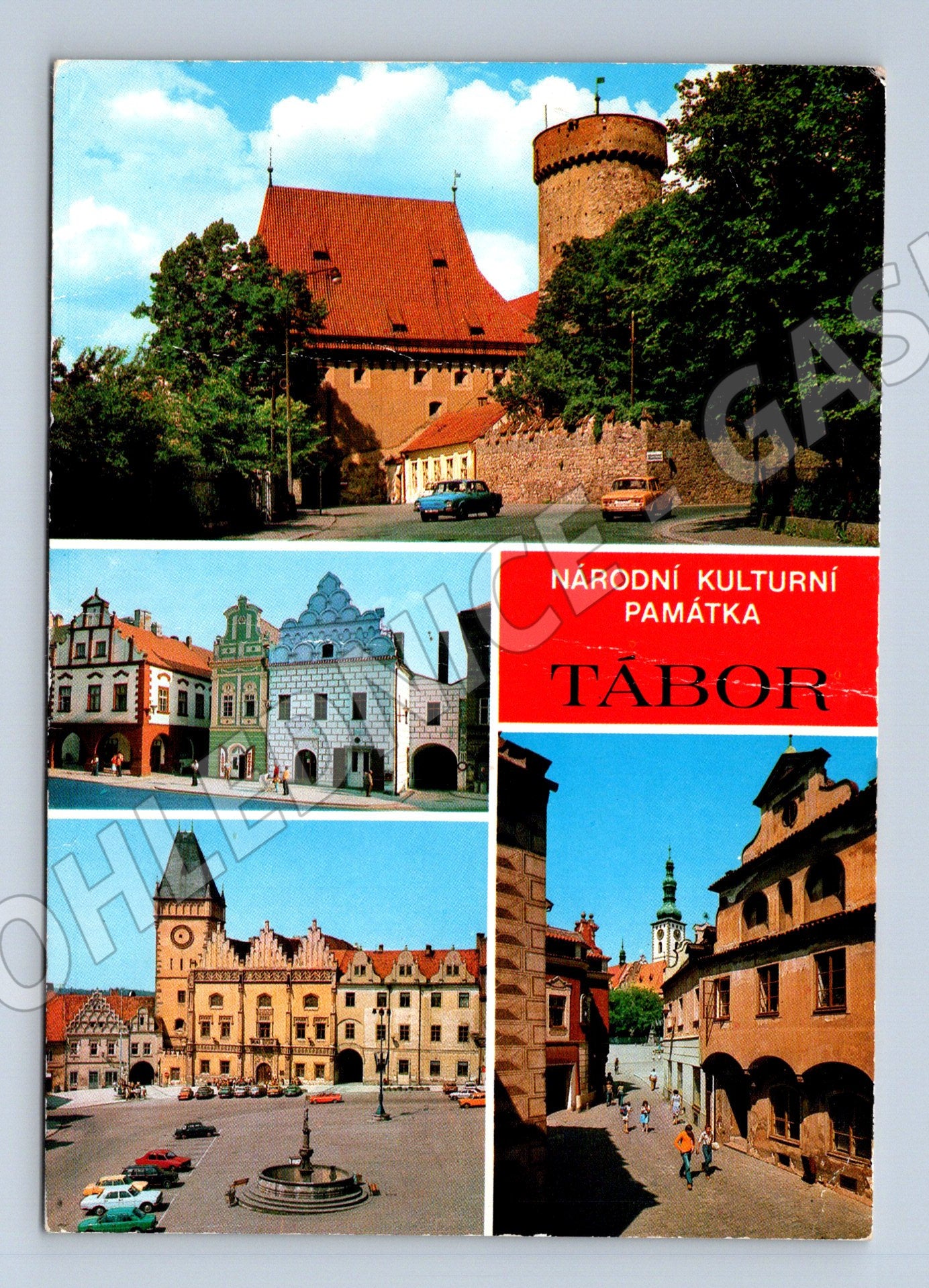 Pohlednice Tábor – hrad Kotnov 1981 (M15181)