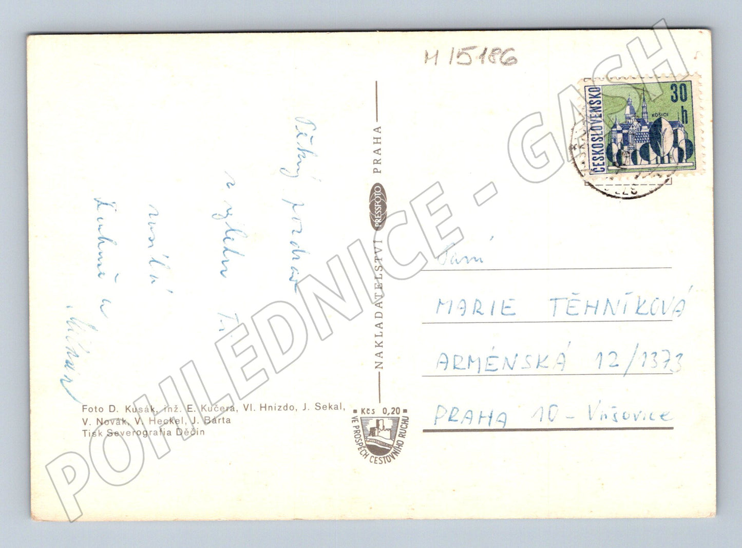 Pohlednice Zámky jižních Čech – Hluboká, Orlík (M15186)