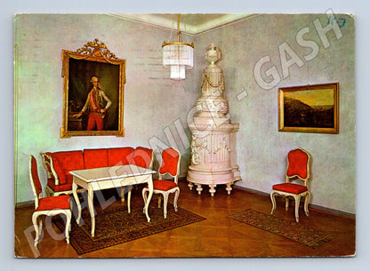 Pohlednice Janský vrch – zámecký interiér (M15188)