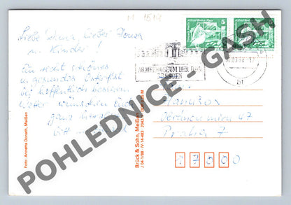 Pohlednice Velikonoční Německo Ein frohes Osterfest 1986 (M1519)