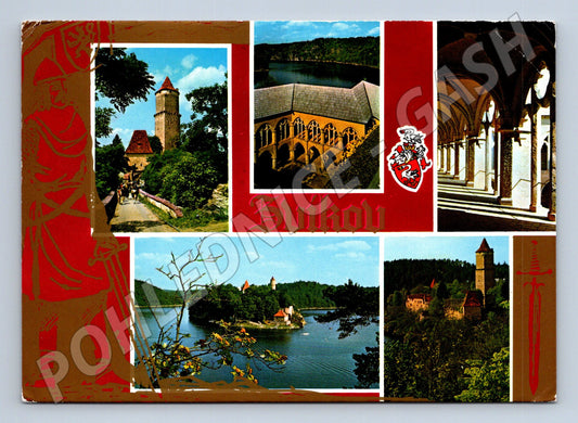 Pohlednice Hrad Zvíkov – koláž 1978 (M15191)