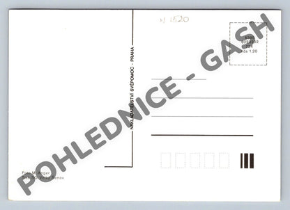 Postcard Easter Egg and Snowdrop Happy Easter (M1520)