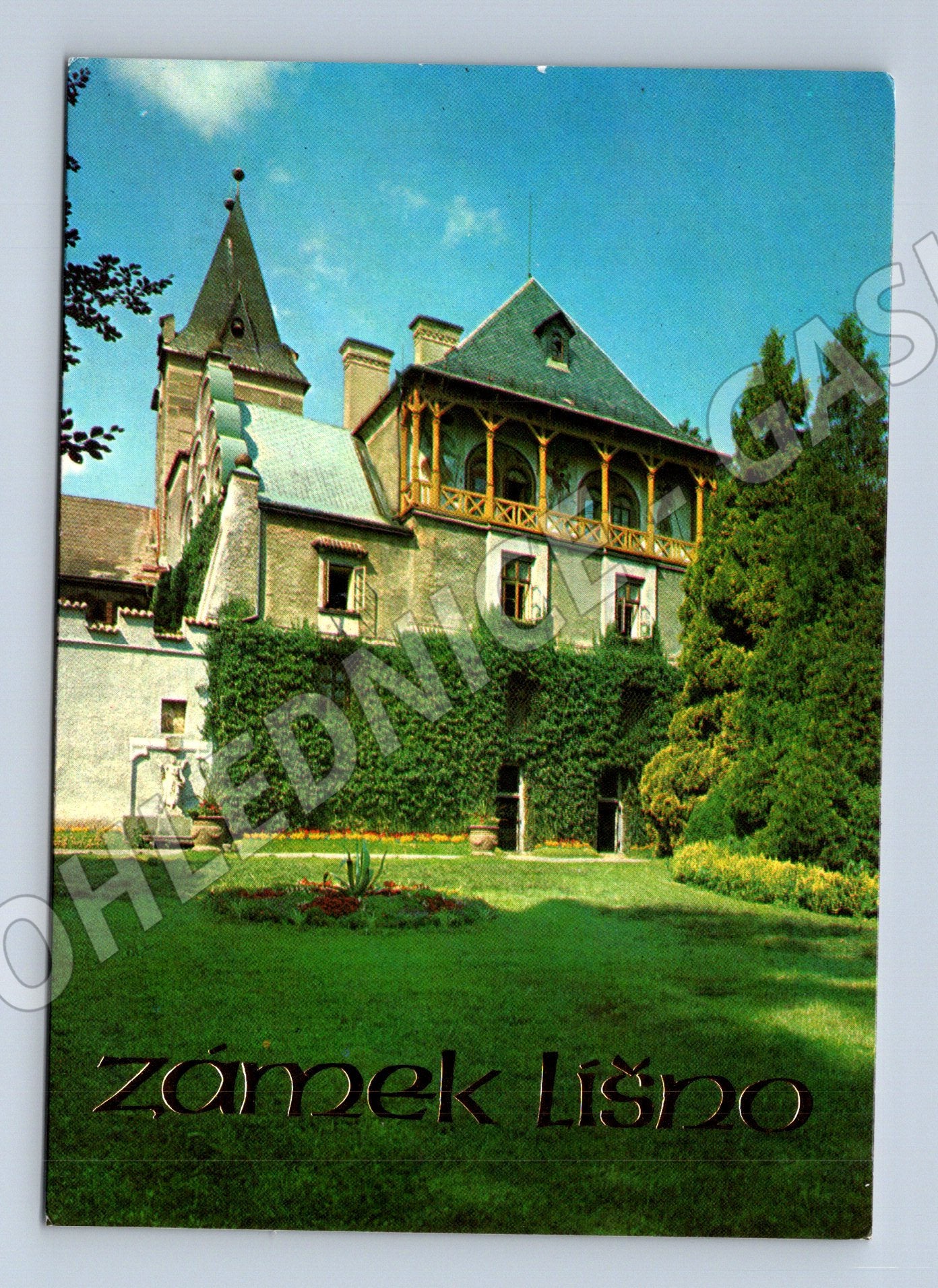 Pohlednice Zámek Líšno (M15201)
