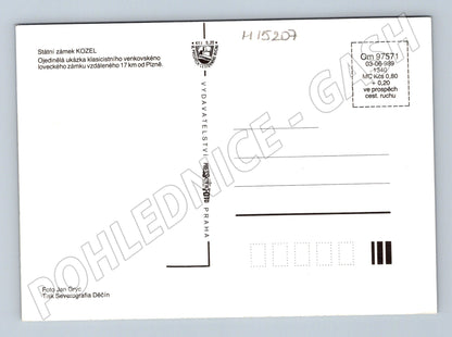 Pohlednice Zámek Kozel u Plzně (M15207)