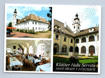 Pohlednice Nové Hrady – klášter Servitů (M15208)