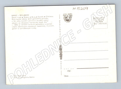 Pohlednice Hrad Špilberk Brno – koláž (M15209)