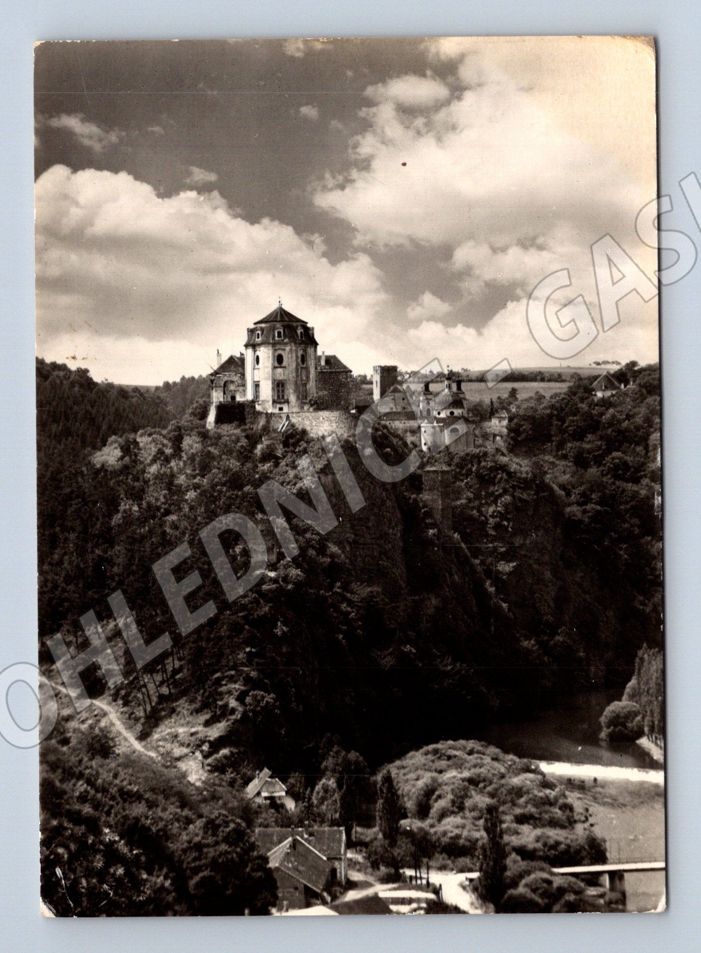 Pohlednice Vranov nad Dyjí – státní zámek (M15217)