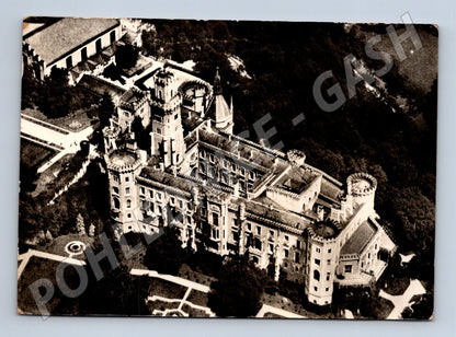 Pohlednice Hluboká nad Vltavou – letecký pohled (M15218)