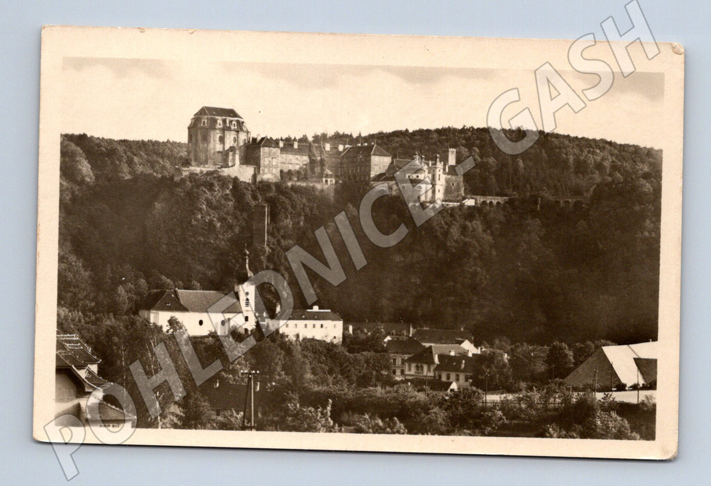 Pohlednice Vranov nad Dyjí – historický zámek (M15220)