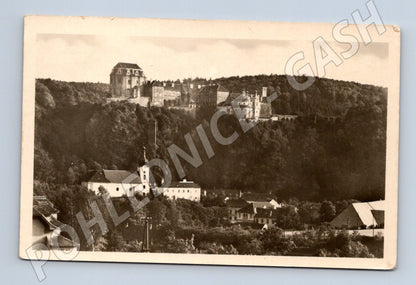 Pohlednice Vranov nad Dyjí – historický zámek (M15220)