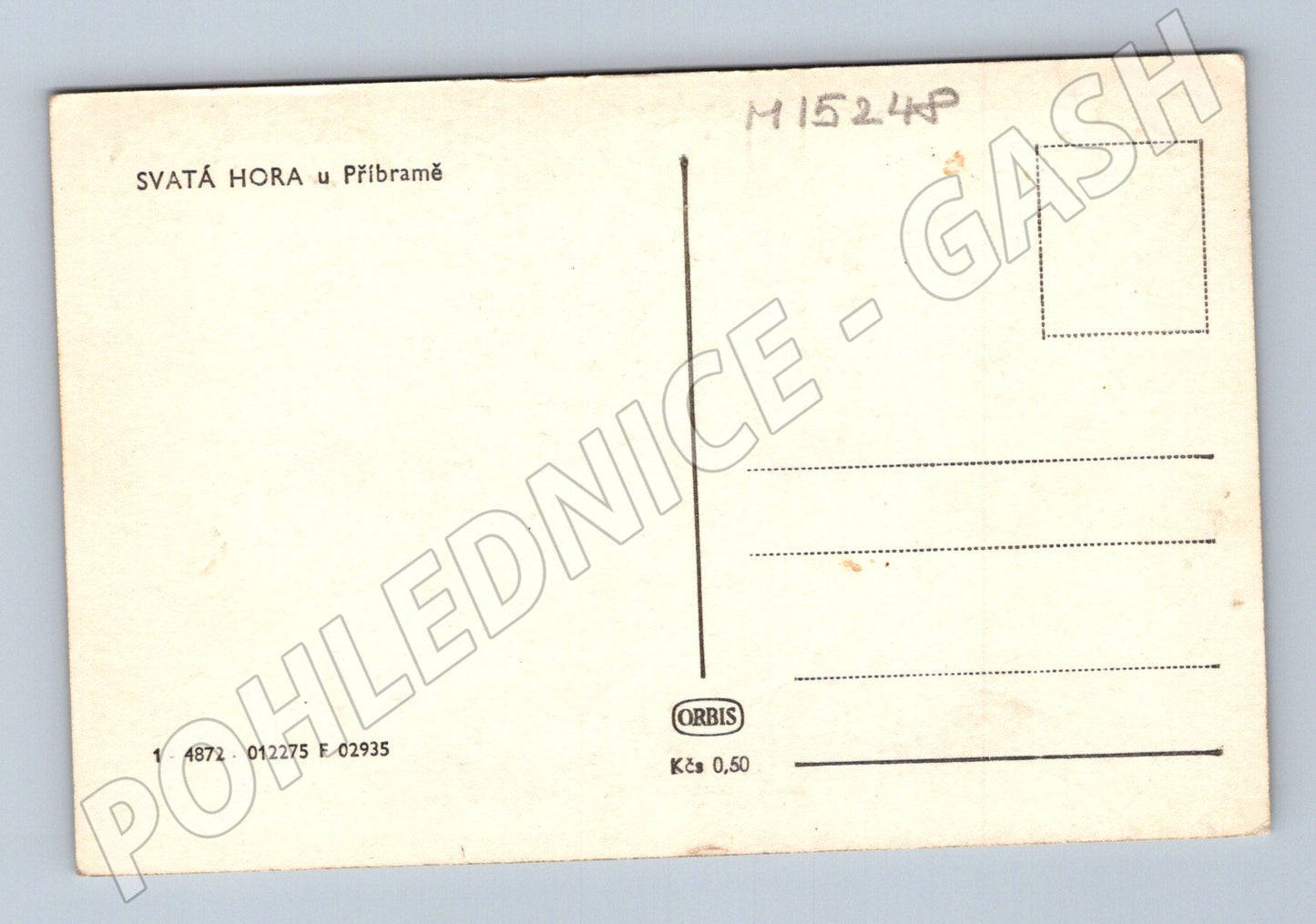 Pohlednice Svatá Hora u Příbrami – historická (M15248)