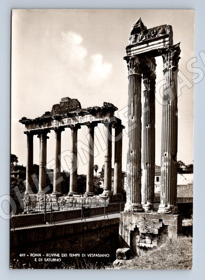 Pohlednice Řím – Forum Romanum, chrámy (M15268)